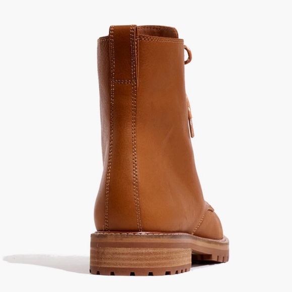 NWOB Madewell the clair lace up leather boots - Picture 3 of 7
